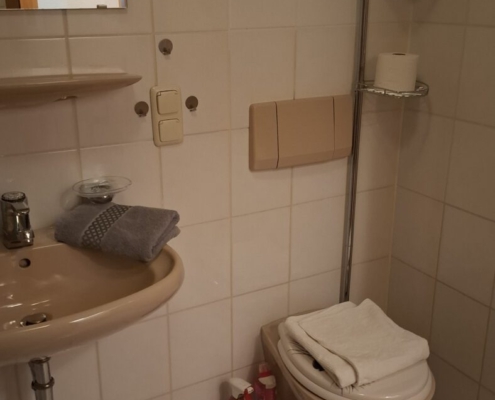 WC im Badezimmer